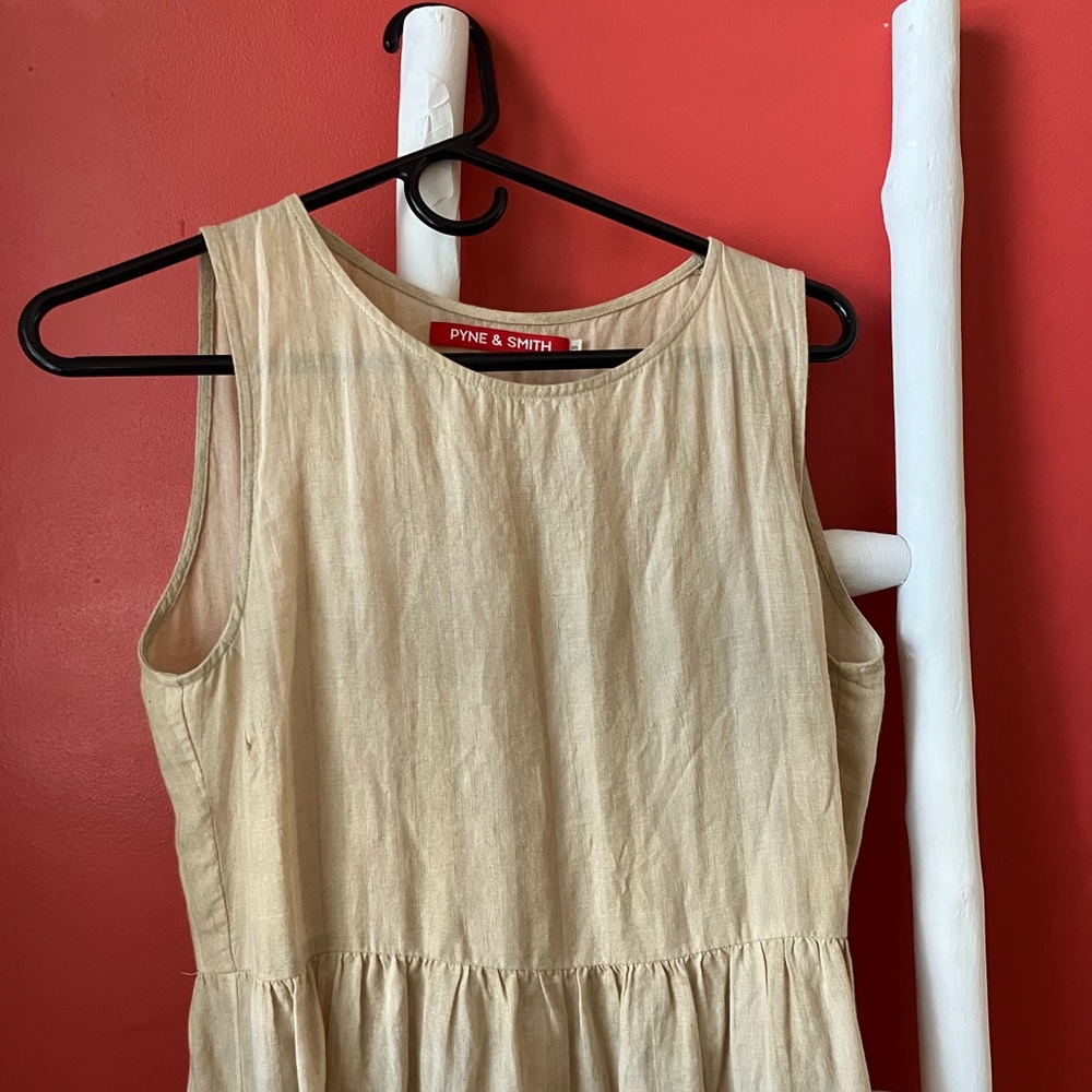Pyne & Smith linen maxi dress